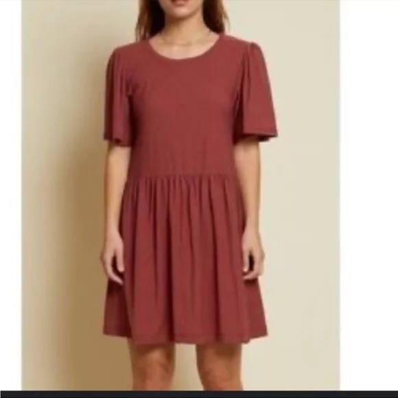 Nation LTD Cadee Dress Rusted Rose size Small - Picture 4 of 15